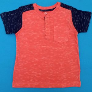 Copper Denim Round Neck